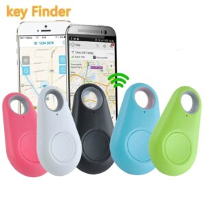 Bluetooth Key Finder Smart Anti-Lost Device Anti-Lost Keychain Mobile Phone Lost Alarm Bi-Directional Finder Anti-Lost Artifact