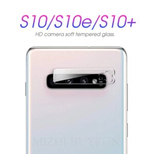 Camera Lens Safety Glass For Samsung Galaxy S10 S9 Plus S10 e Note 9 Soft Protective Glass on the galaxy S10e 10S 9S S 9 10 Film