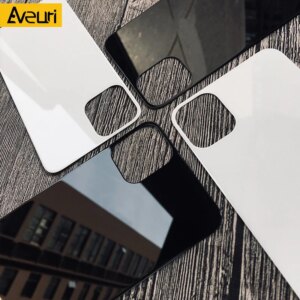 Color Back Tempered Glass Film For Apple iPhone X XR XS Max Color Back Protectors Full Cover For iPhone 11 Pro Max Glass Film