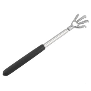 Compact Telescopic Claw Stainless Steel Massager Back Scratcher Adjustable Back Scratching Massage Hand Claw Protective Stinger