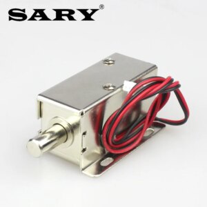 DC12V solenoid valve lockMini electric lock file cabinet lock storage cabinet lock electric bolt lock small drawer electronic l