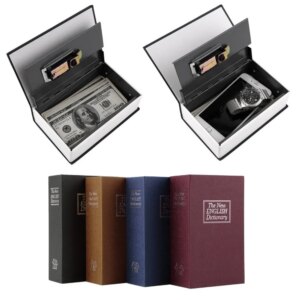 Dictionary Safe Box Popular Secret Book Money Hidden Secret Security Safe Lock Cash Money Coin Storage Jewellery Password Locker