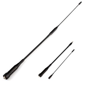 Dual Band SMA-F Long Antenna VHF/UHF for Ailunce HD1 Dual Band DMR Digital Walkie Talkie