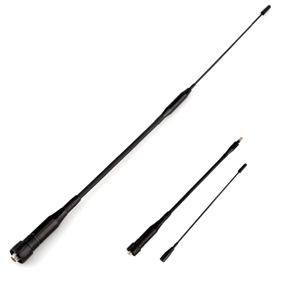 Dual Band SMA-F Long Antenna VHF/UHF for Ailunce HD1 Dual Band DMR Digital Walkie Talkie