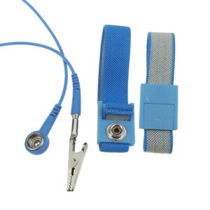 ESD Wrist Strap Fabric High Quality ABS Anti allergic Wrist Band Strap With 1.8meter Earthing Ground Antistatic Wrist Strap