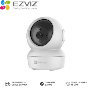 EZVIZ C6N, WiFi security camera, FHD 1080p resolution, 360 ° vision, motion detection, wiFi 2.4 GHz, warranty 2 years