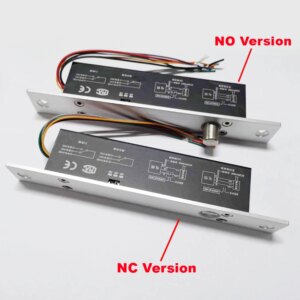 Electric Lock Magnetic Output with Time delay DC 12V Fail Safe fail Secure Bolt Mortise Door Lock NC/NO Electronic Door Lock