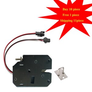 Electromagnetic lock DC12V 2A electromagnetic lock electronic lock suitable for seller storage rack file cabinet locker lock