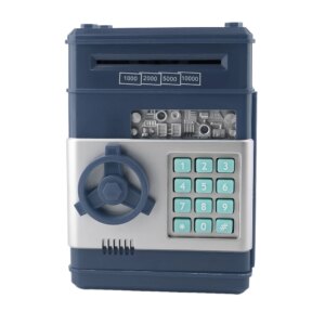 Electronic Money Safe Box Password Saving ATM for Coins and Bills Code Key Case system Money Saving box For Kids Chirstmas Gifts