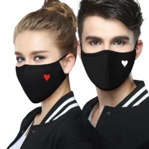 Fabric mask Halloween Reusable Respirators Mask Thin cloth Adult Couple Printing Outdoor Cycling Breathable Sports Outdoor