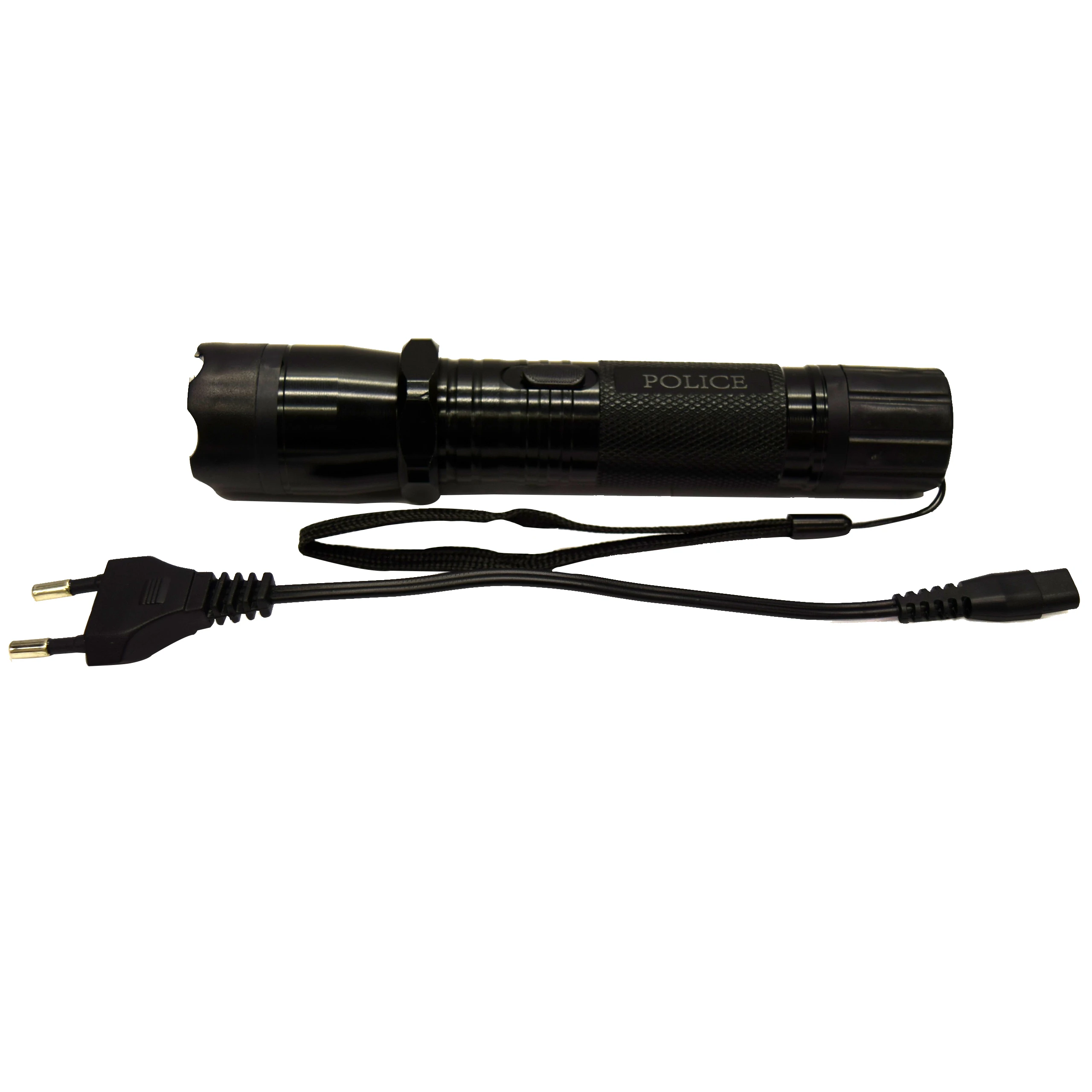 Flashlight-electric shock, rechargeable