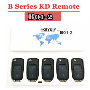 Free Shipping (5Pcs/Lot) B01 2 Button Kd900 Remote for Vw Style Remote For KD900(KD200) Machine