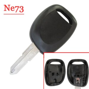 Free shipping (5pcs/lot)replacement Transponder Key Blank case With NE73 Blade For Renault Cilo