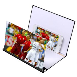 Hot Sale 5D Mobile Phone Amplifier Magnifier Lazy Bracket Mobile Phone Amplifier HD video Eye 4 video peephole magic eye glass