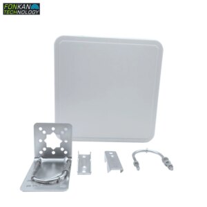 IP67 waterproof ABS External UHF RFID 9dBi Circular type with 9dBi gain Polarization Passive Antenna work for reader