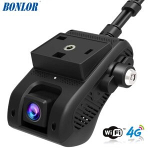 JC400 4G Smart Car GPS Tracking Dashcam with WIFI Hotspot & Dual 1080P Video Cloud Recording Live SOS Alarm by Free Mobil