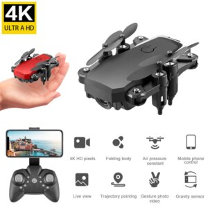LF606 Cross Border Mini Folding Unmanned Aerial Vehicle Aerial Photography Quadcopter Fixed-Height Telecontrolled Toy Aircraft D