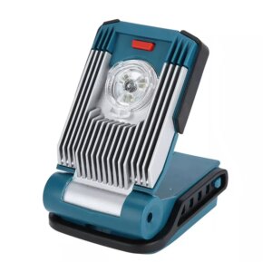 Lithium Battery LED Work Light Flash Site Warning Lamp Torches Powered by Makita Dewalt Bosch Milwaukee M18 18V Li-ion Battery