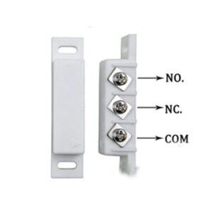 Magnetic Reed gap Switch NC&NO Combined Door/Window Contact Sensor for Wireless Security Alarm System