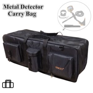 Metal Detector Carry Bag Portable Waterproof Canvas Storage Bag Multifunction Carry Tools Organizer Treasure hunt Backpack