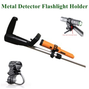 Metal Detector Flashlight Holder POINTER Holder / Flashlight *MOUNT Suitable for All Kinds of Underground Detectors