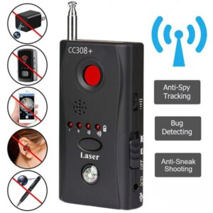 Multi-Function CC308+ Radio Wave Signal Detect Wireless Camera Lens Signal Detector Camera Full-range WiFi RF GSM Device Finder