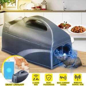 NEO Coolcam Wi-Fi Smart Electronic Rat Rodent Mouse Trap Killer Electronic Humane No Poison Use Shock Instant Exterminator