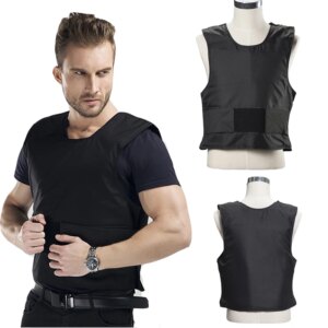 New 1 Layer Stab Resistant Vest Lightweight Soft For Police Use O-Neck Covert Schutzweste Tatico Self-Defense Anti Cut Stab Vest