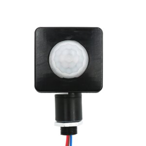 New Ultrathin LED Flood Light PIR Motion Sensor Detector Waterproof Outdoor 85-265V IP65 Motion Sensor Adjustable PIR Switch