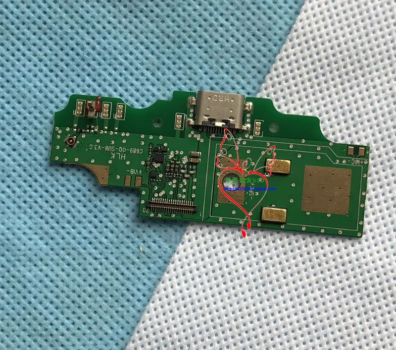 New WP5000 Board for oukitel WP5000 Charger Port Dock Charging USB Slot FREE SHIPPING