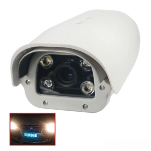 Professional 2MP 1080 Waterproof IP66 Car Plate Number License Recognition ANPR AHD LPR camera for Entrance/Packinglot