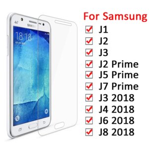 Protective Glass On For Samsung J7 j5 j2 Prime J1 J3 J4 J5 J6 Tempered Glas Galaxy 3j 6j 4j 2j Screen Protect 8 4 2 J Tremp glas
