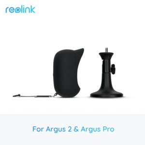 Reolink Argus 2 and Argus Pro Wire-Free Rechargeable Battery Powered Security IP Camera Black Skin Suit (Not for Argus)