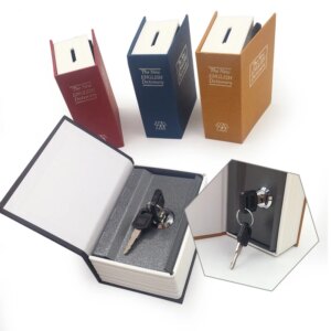 Secret Box Dictionary Safe Box Book Money Hidden Security Safe Lock Cash Money Coin Storage Jewellery Key Locker for Kid Gift