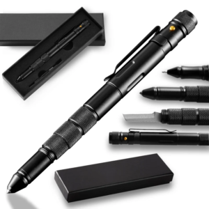 Self-Defense Weapon Tactical Pen Lady Anti-Wolf Car Broken Window Escape Tool Defense Pen With Flashlight Waterproof Warehouse