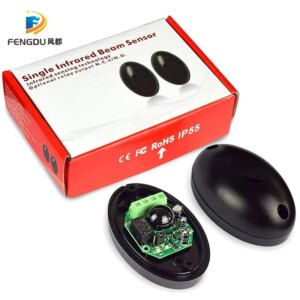 Sensor Infrared safety beam Photocell Detector for Garage Gate Door LIFTMASTER CHAMBERLAIN DOORHAN NICE