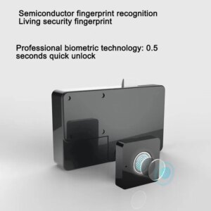Smart Fingerprint Lock Keyless Desk Lock File Smart Induction Drawer Lock Reliable Secure Private Document Electronic Lock