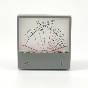 Stationary Wave Ratio Forwad SWR Meter Dual Meter Forward 20W Reflected 4W Radio HF SZ-70-1
