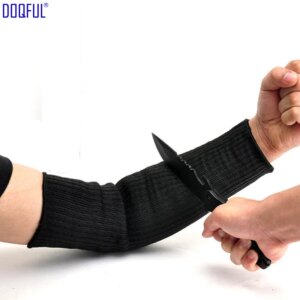 Steel Wire Work Safety Cut Proof Arm Sleeve Anti Knife Guard Bracer Stabproof Armband Workplace Labor Protection Anti Abrasion