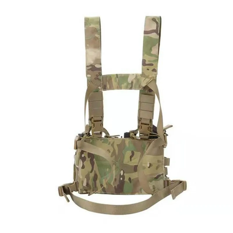 Tactical Chest Rig Tank Top Lightweight Apron D3 Vest MC All-Terrain Camouflage