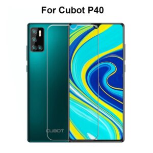 Tempered Glass for Cubot P40 Screen Protector Ultra-Thin Protective Mobile Phone Film For Cubot P40 Cases Vetro Cover 6.2 Inch