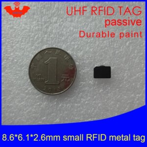 UHF RFID anti-metal tag 915mhz 868mhz Alien H3 8.6*6.1*2.6mm EPC Gen2 6C very small durable paint smart card passive RFID tags