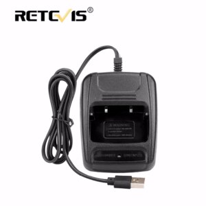 USB Li-ion Radio Battery Charger Input 5V 1A For Baofeng BF-888S 888S Retevis H777 H-777 Ham Radio Walkie Talkie J9104E
