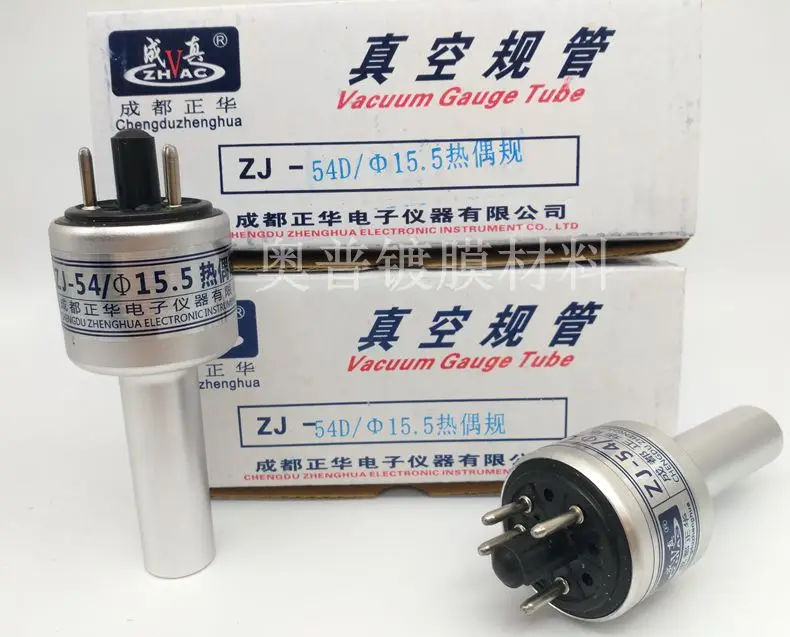 Vacuum Gauge Tube ZJ-54D/15.5/KF10/16 Thermocouple Gauge Vacuum Sensor