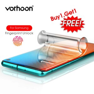 Vothoon Screen Protector For Samsung Galaxy S20 ultra S10e S8 S9 S10 Plus Note 8 9 10 Plus 20 ultra 3D Full Coverage Protective