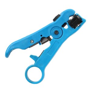 Wire Cable Pliers Multi-functional Electric Stripping Tools for UTP/STP RG59 RG6 RG7 RG11 Cutter Striper Cable Wire Pliers