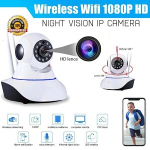 Wireless 1080P Pan Tilt Network Home CCTV IP Camera IR Night Vision WiFi Webcam Two Way Audio IR Cut Night Vision Baby Monitor