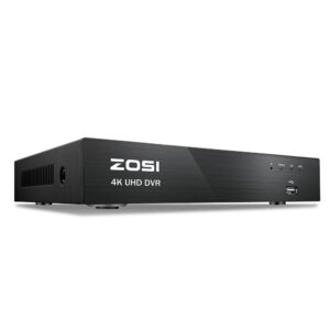 ZOSI H.265 4K 8CH Ultra HD CCTV Surveillance DVR 4IN1 Digital Video Recorder Motion Detection For 5MP 8MP Analog Camera