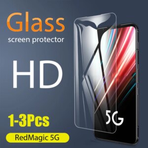 1-3 Pcs Full Tempered Glass For ZTE nubia Red Magic 5G Screen Protector glass for ZTE nubia Red Magic 5G Protective Film