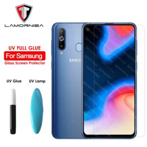 100D UV Full Glue Tempered Glass For Samsung Galaxy A30 A50 A10 Screen Protector For Samsung M10 M20 M30 M40 A40 A60 A70 A80 A90